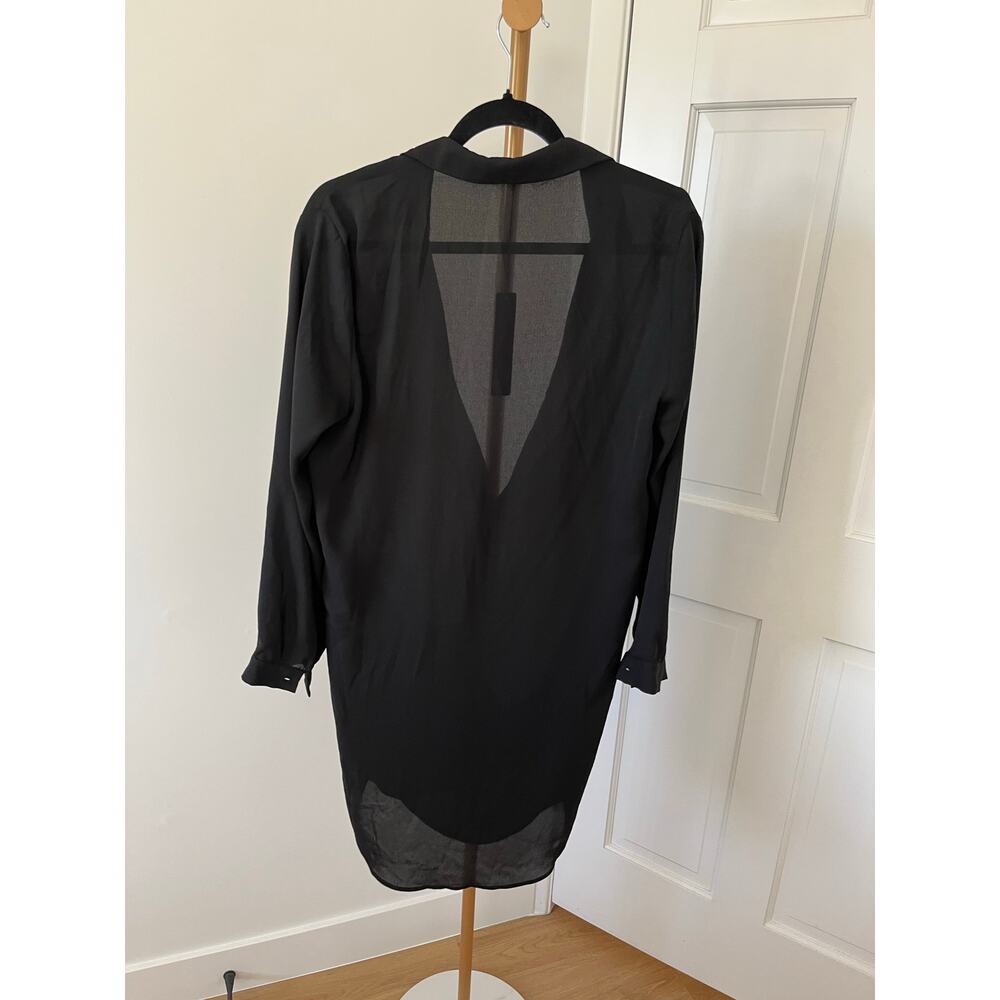 krisa Drape Button Front Mini - Picture 6 of 8